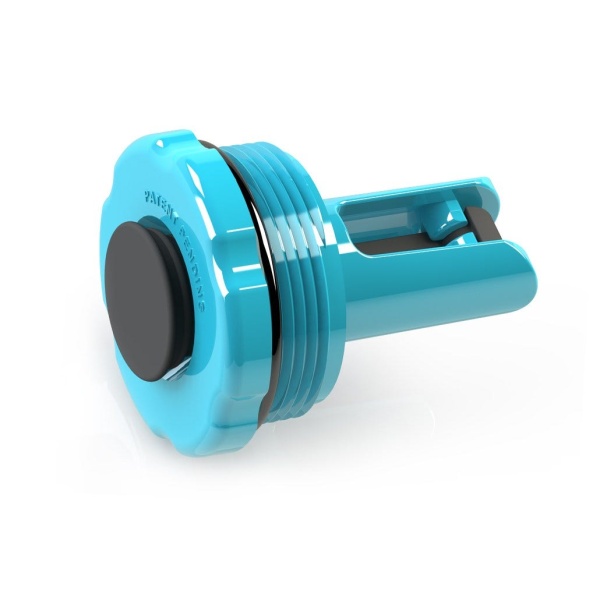 Bungee Blow Through Plastic Threaded Winter Plug for 1-1/2" Fitting