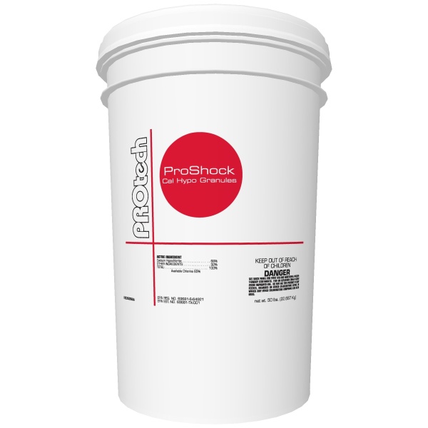 Protech Pro Shock 65 65% Cal Hypo 50 lb Pail