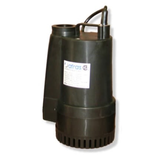 Afras Automatic Submersible Pump w/Float Switch 1/2 HP