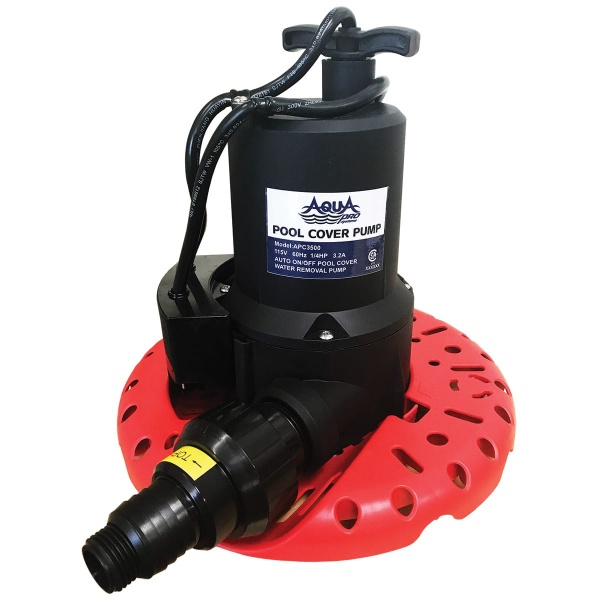 AquaPro Automatic Pool Cover Pump, 3000 Max GPH, 25' Cord