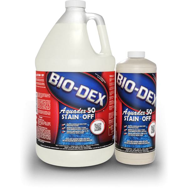 Bio-Dex Aquadex 50 Stain Off Metal Remover 32 oz Bottle