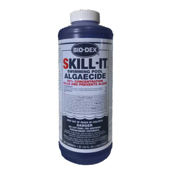 Bio-Dex Skill-It Algaecide, 32 oz Bottle,