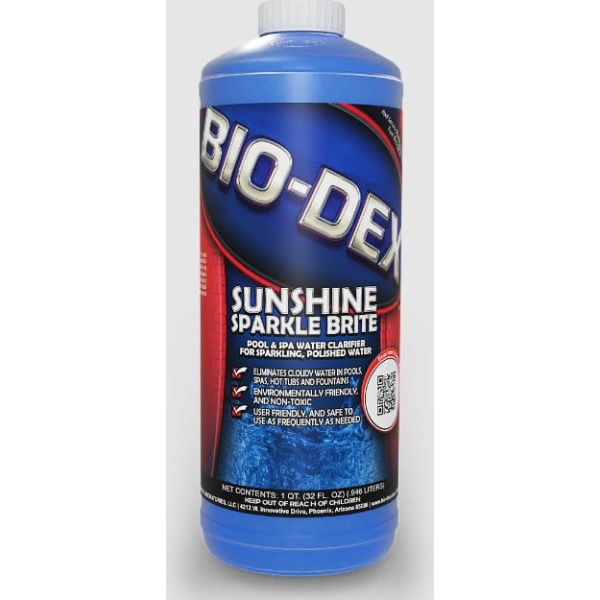 Bio-Dex Sunshine Spark Bright Water Clarifier 32 fl oz Bottle