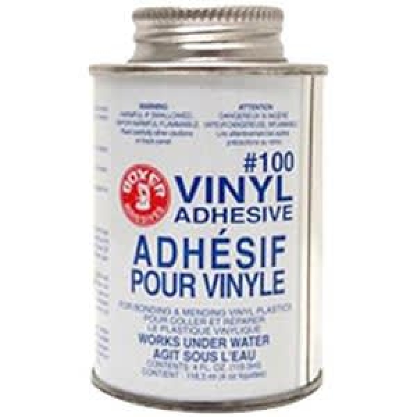 Boxer Adhesives Vinyl Adhesive w/ Applicator, 4 oz Can