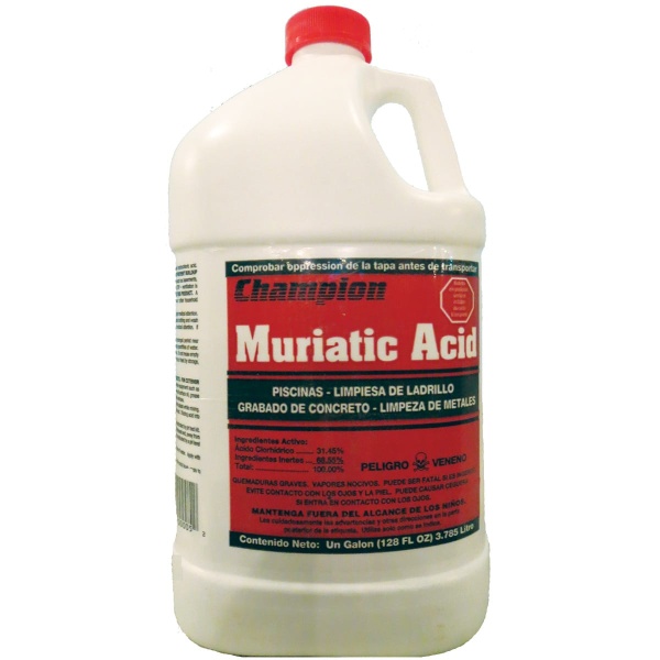 Popular Muriatic Acid 1 gal Bottle