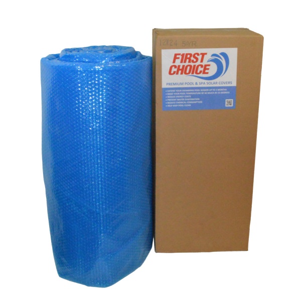 First Choice 20' x 40' Rectangle Solar Cover, Blue/Blue - 5 Year