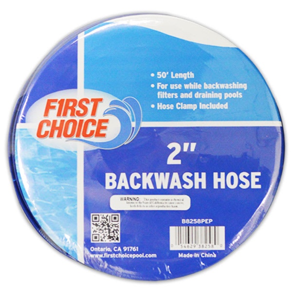 First Choice Hose Blue Backwash 2" X