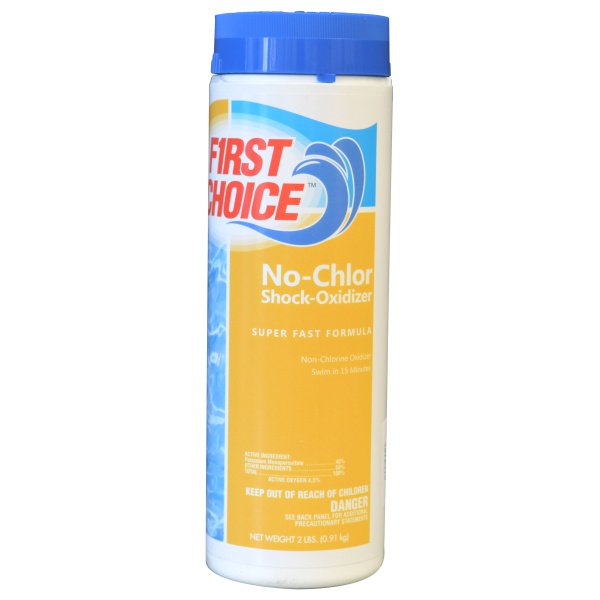 First Choice No-Chlor Shock-Oxidizer 2 lb Bottle