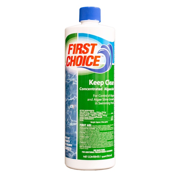 First Choice Keep Clear Algaecide 32 fl oz Bottle