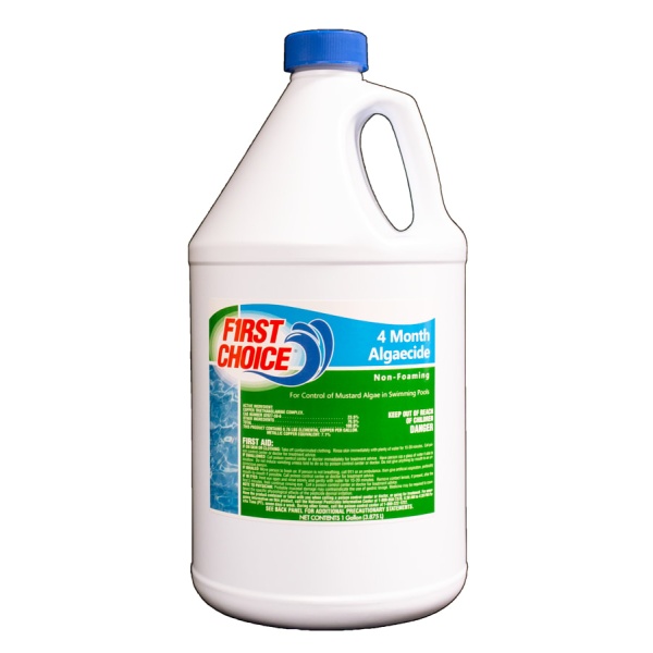 First Choice 4-Month Copper Algaecide 1 gal Bottle