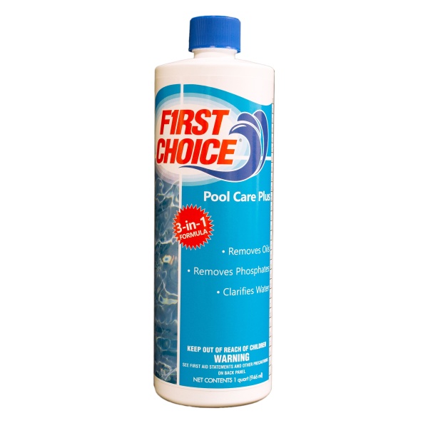 First Choice Pool Care Plus Clarifier 32 fl oz Bottle