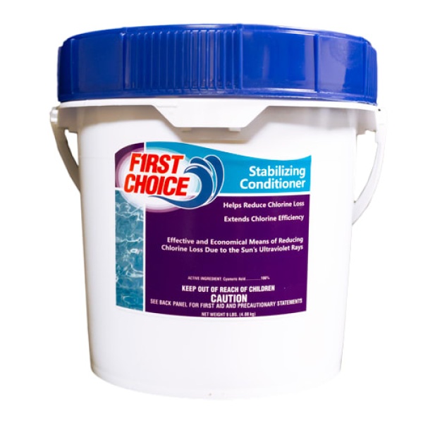 First Choice Chlorine Stabilizing Conditioner 9 lb Pail