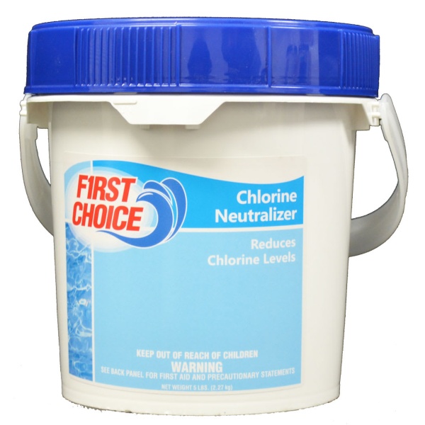 First Choice Chlorine Neutralizer 5 lb Pail