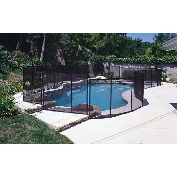 Gli Protect-A-Pool Fence Black 5Ft