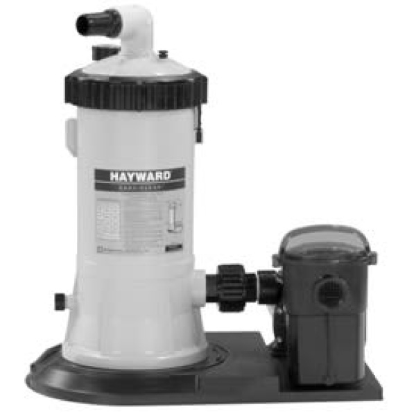 Hayward EasyClear 40 sf ABG Cartridge Filter System w/ 1HP Pump