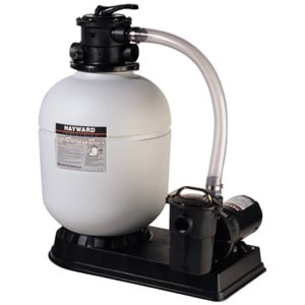 Hayward ProSeries 16" Sand Filter System Top Mount w/ 1 HP Pump TL