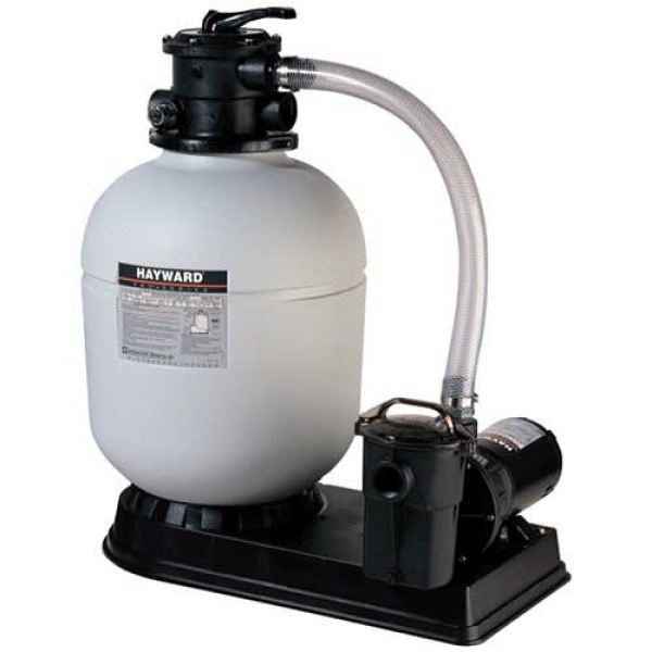 Hayward ProSeries 18" Sand Filter System Top Mount w/ 1.5HP Pump w/ Valve