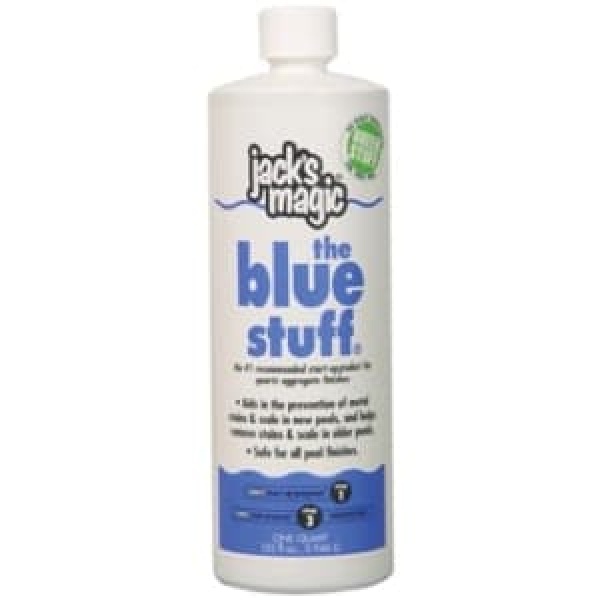 Jacks Magic Blue Stuff Pool Stain Remover 32 oz