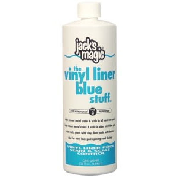 Jacks Magic Vinyl Liner Blue Stuff 32 oz Bottle