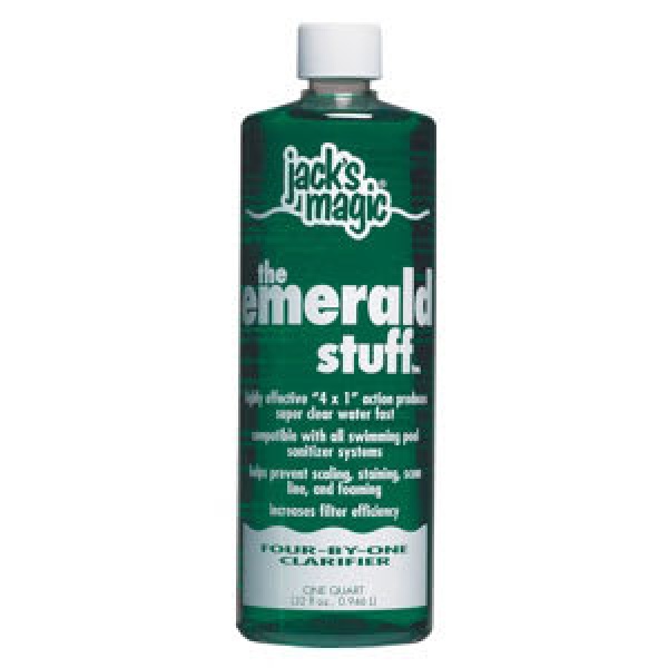 Jacks Magic Emerald Stuff Clarifier 32 fl oz Bottle