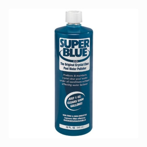 GLB Super Blue Super Concentrated Water Clarifier 32 oz Bottle