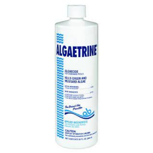 Applied Bio Algaetrine Algaecide, 32 oz Bottle,