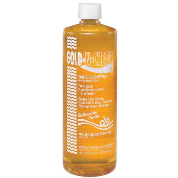 Applied Bio Gold-N-Clear Clarifier 32 fl oz Bottle