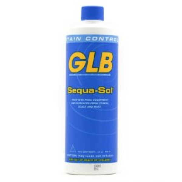 GLB Sequa-Sol Sequestering Agent Pool Stain Preventer 32 oz Bottle