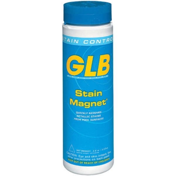 GLB Stain Magnet Pool Stain Remover & Preventor 2.5 lb Bottle