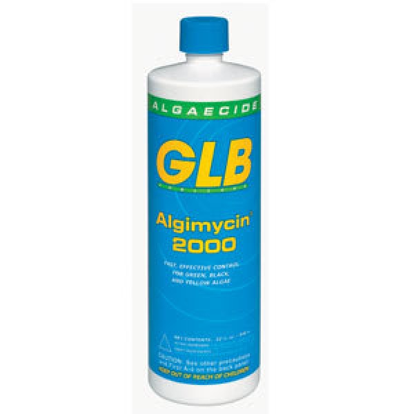 GLB Algimycin 2000 Algaecide, 32 oz Bottle,