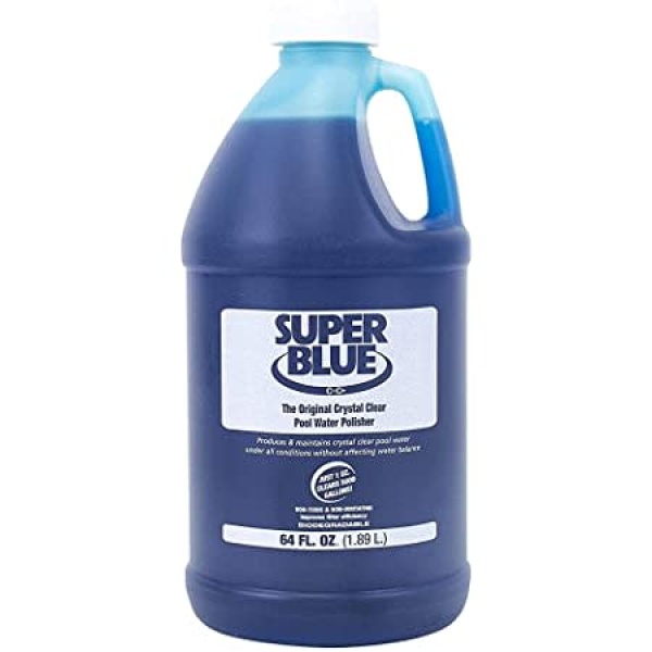 GLB Super Blue Super Concentrated Water Clarifier 64 fl oz Bottle