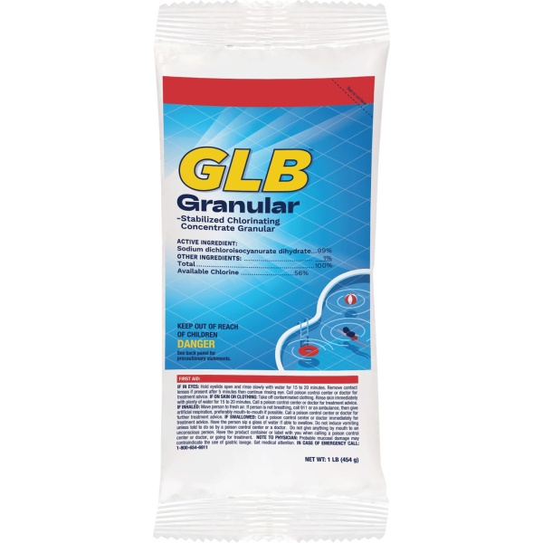 GLB Di-Chlor Granular Chlorine 25 lb Pail