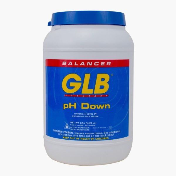 GLB pH Down Pool Water Balancer 10 lb