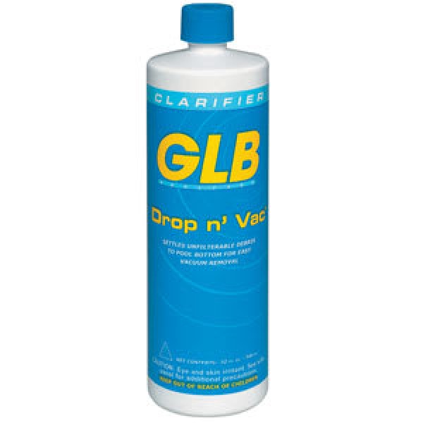 GLB Drop n' Vac Water Clarifier 32 oz Bottle