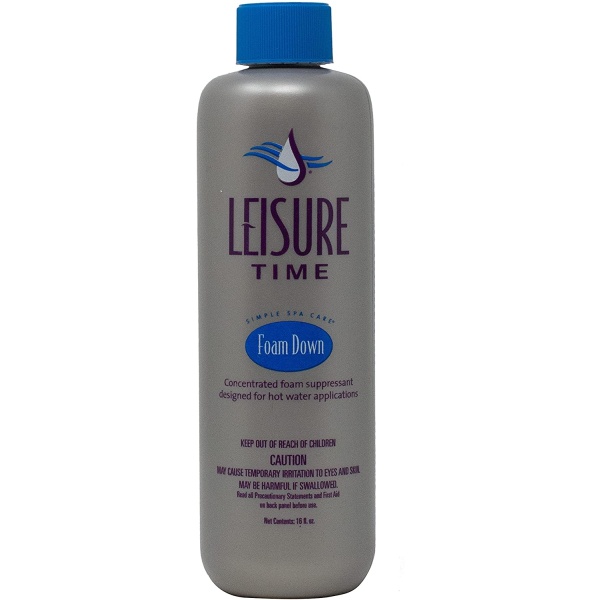 Leisure Time Spa Foam Down 1 Pint Bottle