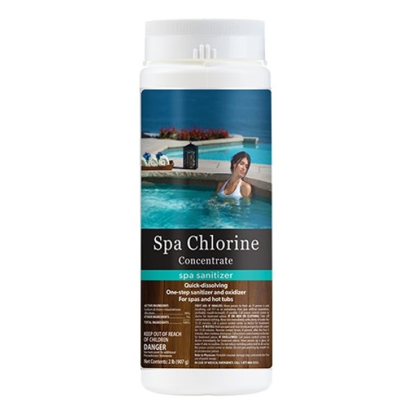 Natural Chemistry Spa Chlorine Concentrate Sanitizer 2 lb Bottle