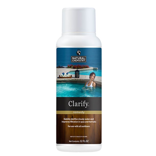 Natural Chemistry Spa Clarify Clarifier 32 fl oz Bottle