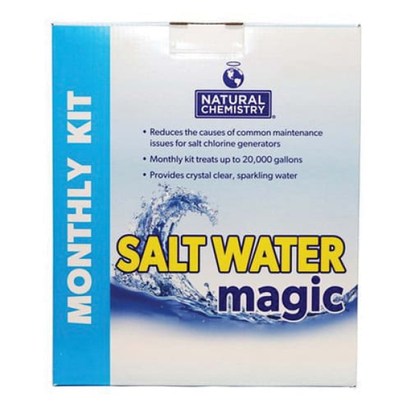 Natural Chemistry Salt Water Magic Monthly Kit 1 L Bottle