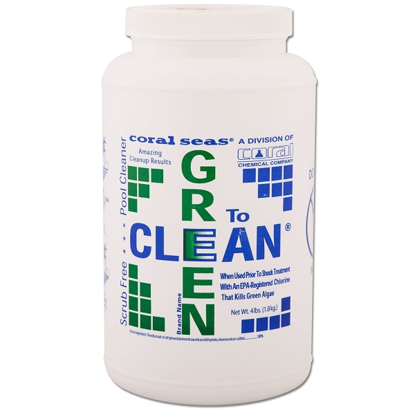 Coral Seas Green Aid Algaecide, 4 lb Bottle,