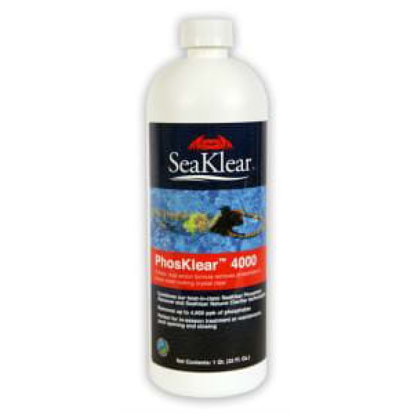 SeaKlear PhosKlear 4000 Phosphate Remover 32 oz Bottle