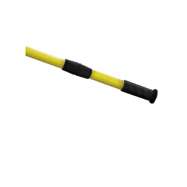 Ocean Blue Telescopic Fiberglass Pole, Yellow, 8'-16' , 8' - 16'