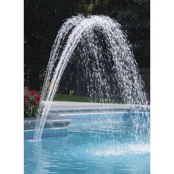 Ocean Blue Waterfall Fountain