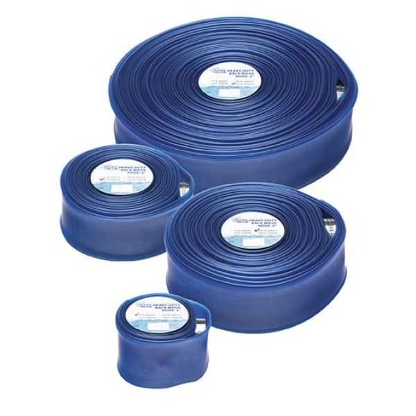 Ocean Blue Heavy Duty Back Wash Hose 2" X 25' With Hose Clamp