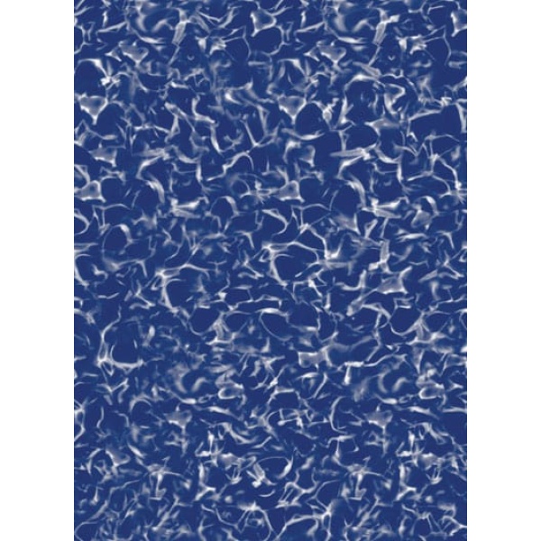 Ocean Blue 12'x18' Oval Crystal Overlap AG Liner 48"-54" Wall