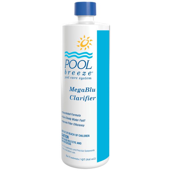 Pool Breeze Megablu Concentrated Clarifier 32 fl oz Bottle