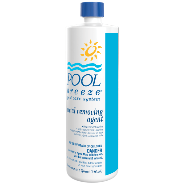 Pool Breeze Metal Removing Agent 32 fl oz Bottle