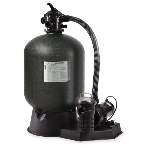 Pentair Cristal-Flo II ABG 19" Sand Filter Top Mount System w/ 1.5HP Pump