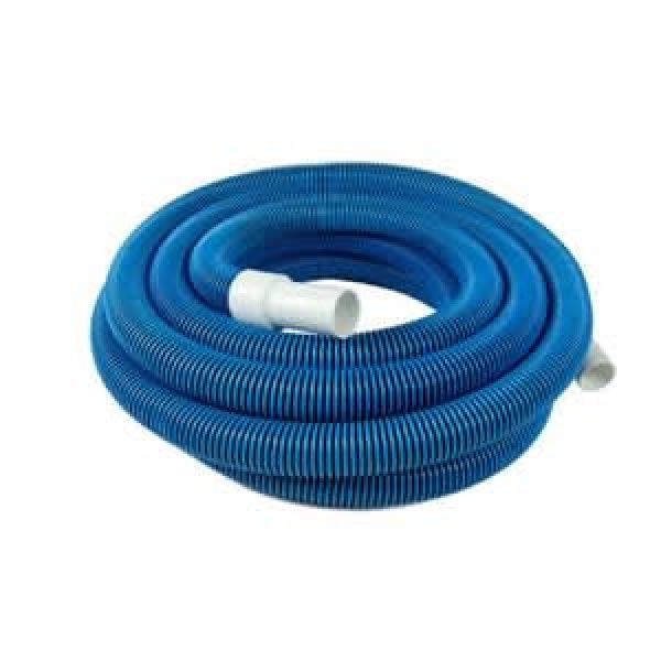 Plastiflex 1-1/4" x 30' Bosun Vacuum Hose w/ Swivel Cuff