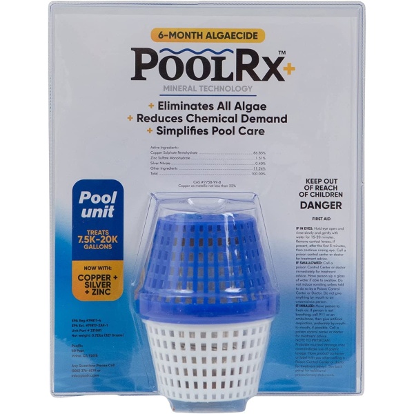 PoolRx+ Blue/White Unit, 7.5-20K Gallons