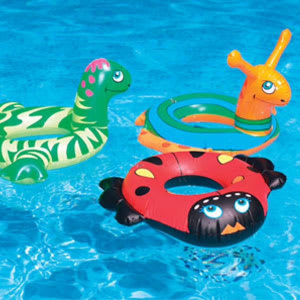 Swimline 24" Inflatable Animal Head Swim Ring